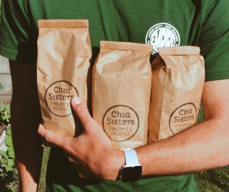 Starting the day right 👌 Mum's batch-made muesli, delivered fresh every week 👉 chia.co.nz/products/mums-…