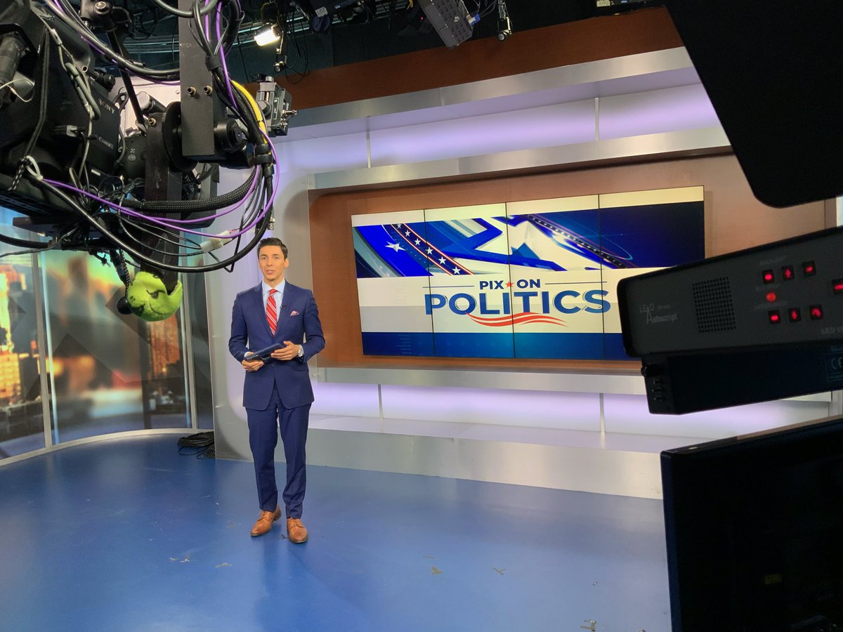 DanMannarino's tweet photo. SUNDAY AM:  the big premiere of @PIX11News brand new political show called #PIXonPolitics.   Join us or record at 7:30am!!  We discuss the race for NYC mayor, and I’m “on the record” with @NJGov  Cc:  @AyanaHarry @HenryRosoff @pix11rebecca https://t.co/TlYdGVFiO9