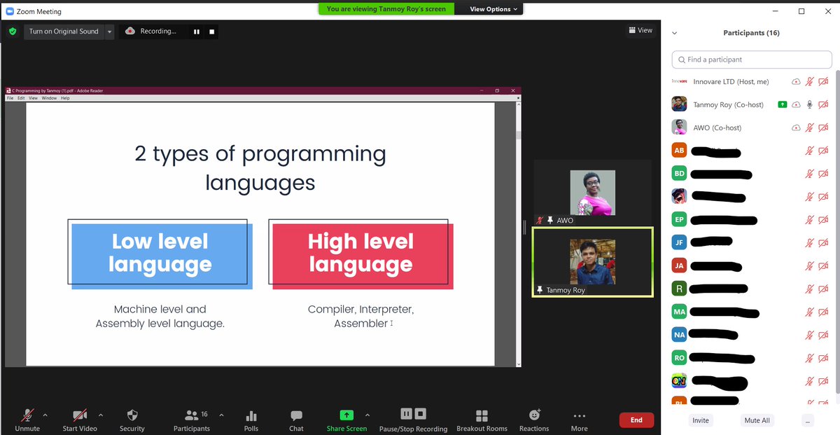 COnlineAfrica's tweet image. #ADLProgramme #DQEveryChild #DQInPractice
From one of the participants &quot;I learned a bit about how to use variables in coding. It was very interesting and fun.&quot; A session facilitated by UX/UI designer @COnlineAfrica
