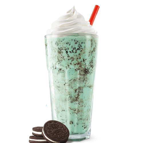 DT2ComicsChat's tweet photo. 🙄: Eye-Rolling #FoodTweet

There's not a Slurpee
on this EARTH

that's better than
an Oreo Mint Milkshake.

#ConversationOver 
#JustStopTalking https://t.co/PSGt4QW8lM