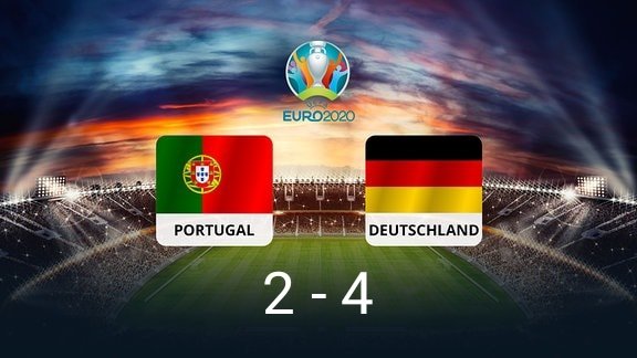 Gut gespielt 😀❤👌👍
🇵🇹 2 - 4 🇩🇪
#EURO2020
#DFB #EM #POR #GER