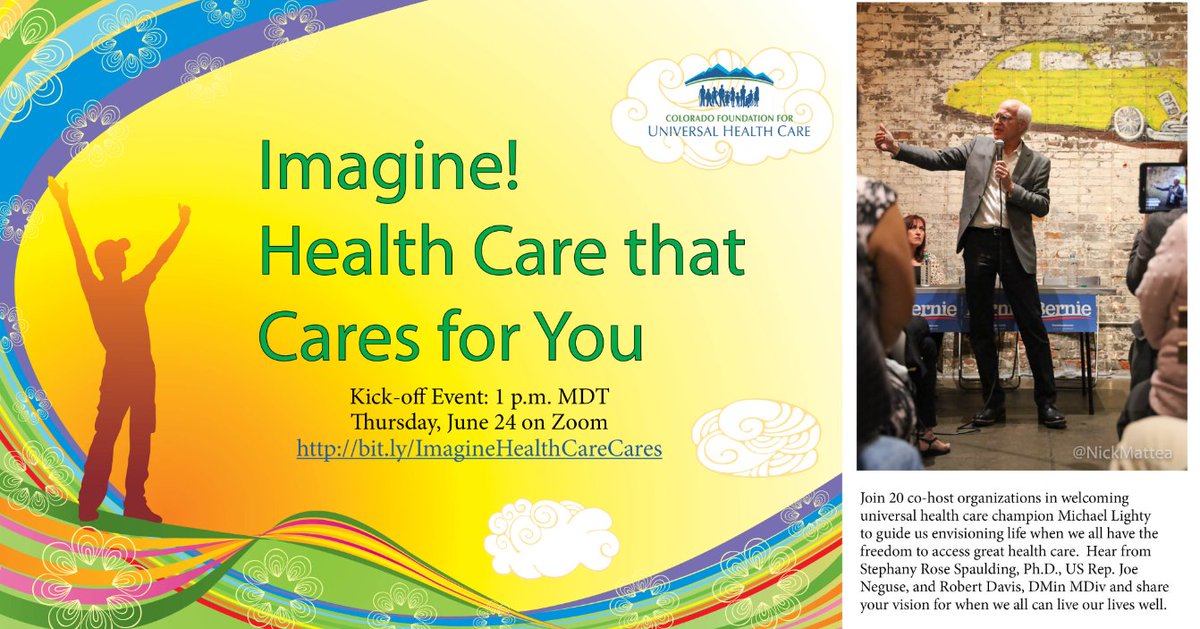 Join us and universal health care champion Michael Lighty in imagining a future with #MedicareForAll! What if you didn't have to worry about access to health care?