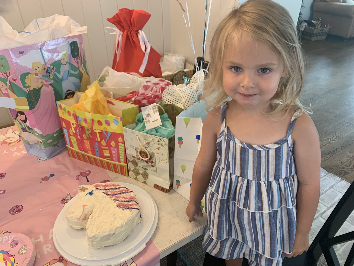 KellieHarper's tweet image. Wishing a BIG Happy Birthday to our sweet Kiley Girl.  3️⃣💝🎂