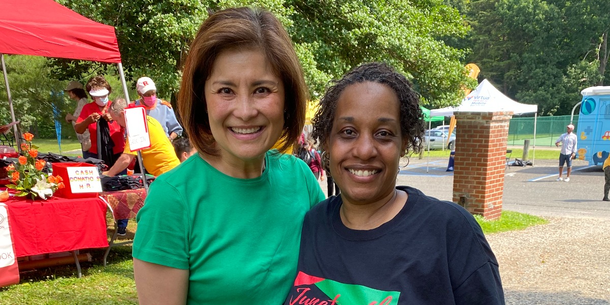 I am still in awe of today's Juneteenth Parade and Festival, it was so amazing to see so many people, families &amp; local organizations all come together in support of such an important event. Thank you for the honor of serving as a grand marshal &amp; congratulations <a href="/CHAACAtweets/">Cherry Hill African American Civic Association</a> !