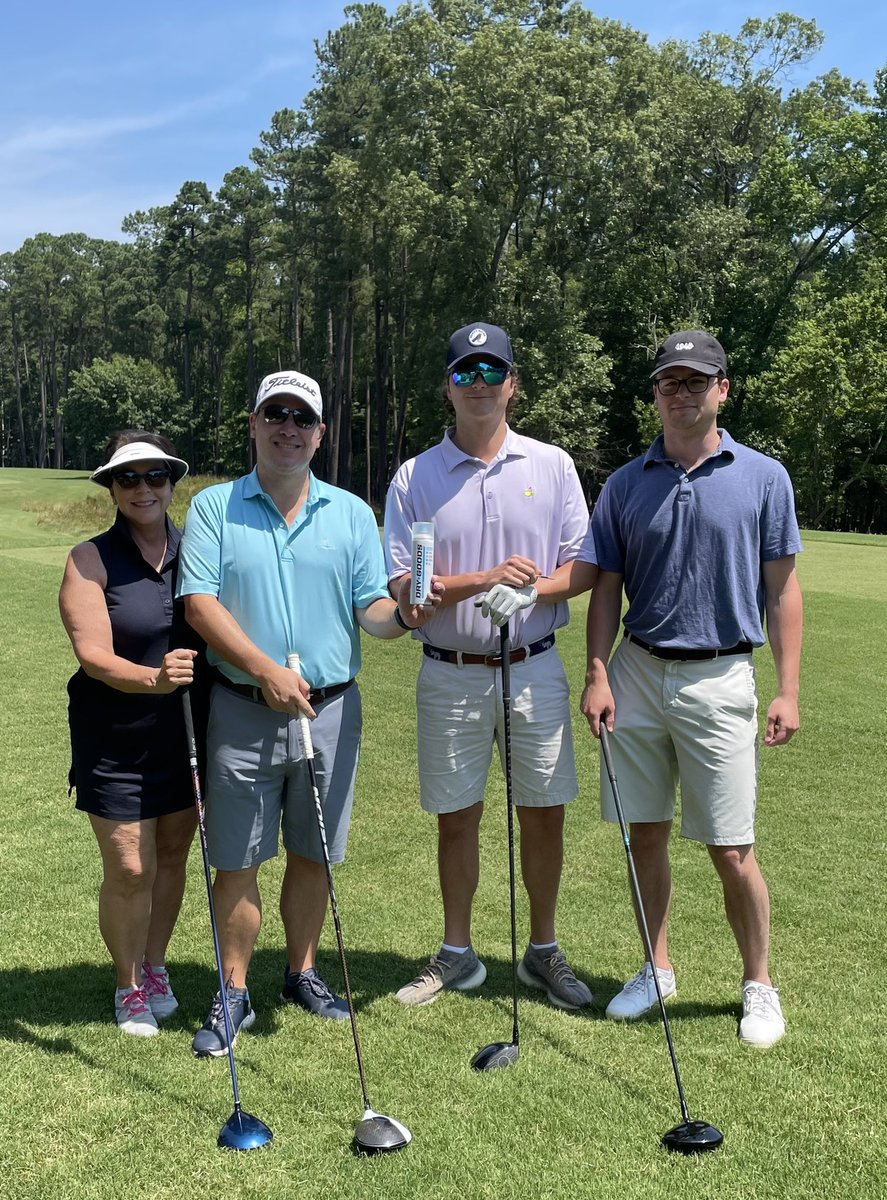 93 degrees, noon tee time, hottest day of the summer, staying dry, no problem.  <a href="/DRYGOODS/">DRY GOODS</a>