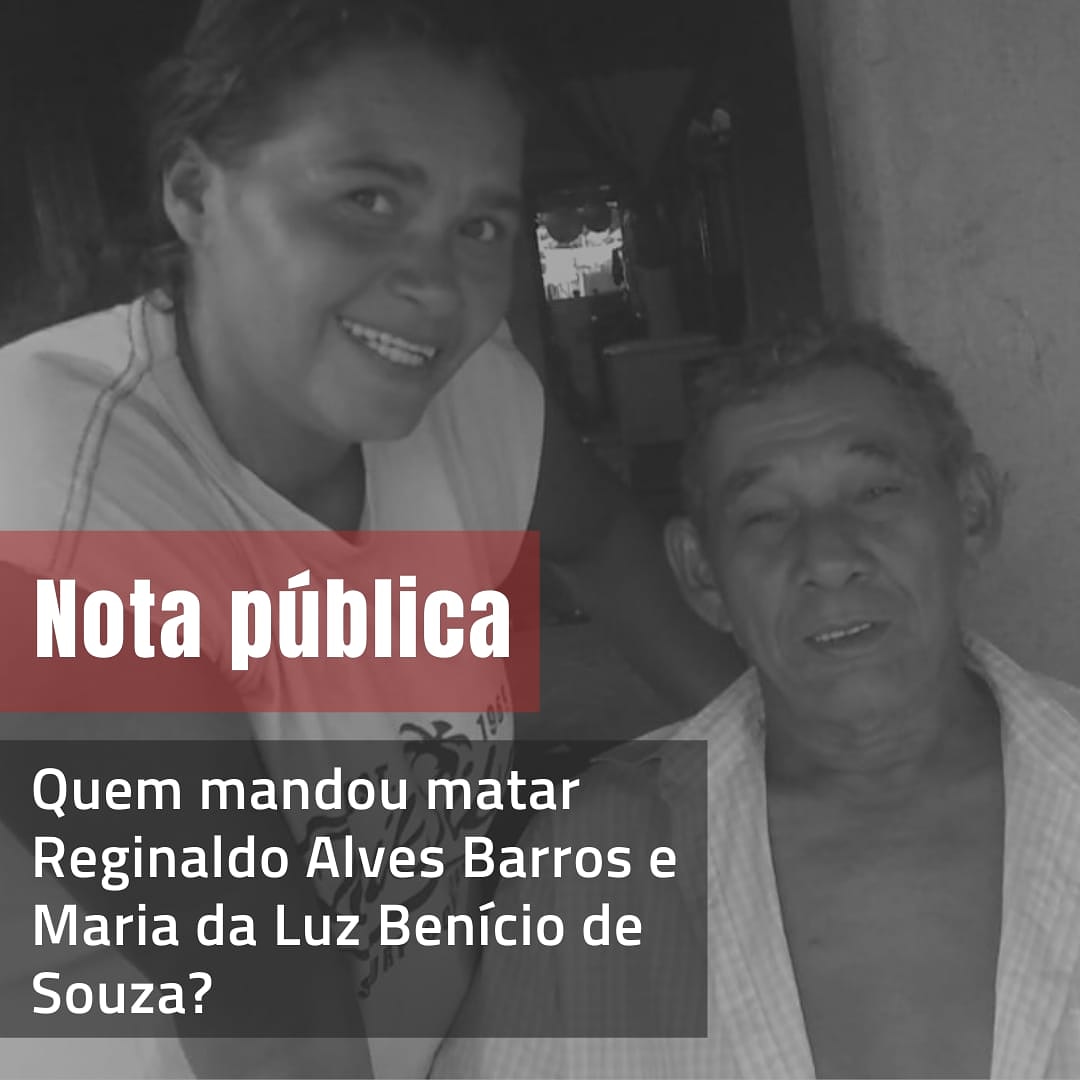 smdhvida's tweet photo. Quem matou Reginaldo Alves Barros e Maria Da Luz Benício De Sousa?

Carta Pública: https://t.co/ZEeR7WJuNL

#QuemMatouReginaldoeMariadaLuz
#JustiçaparaMariadaLuzEReginaldo 
#BastaDeMassacresNoCampo
 #GrilagemDeTerras https://t.co/gQqJ2oXIZX