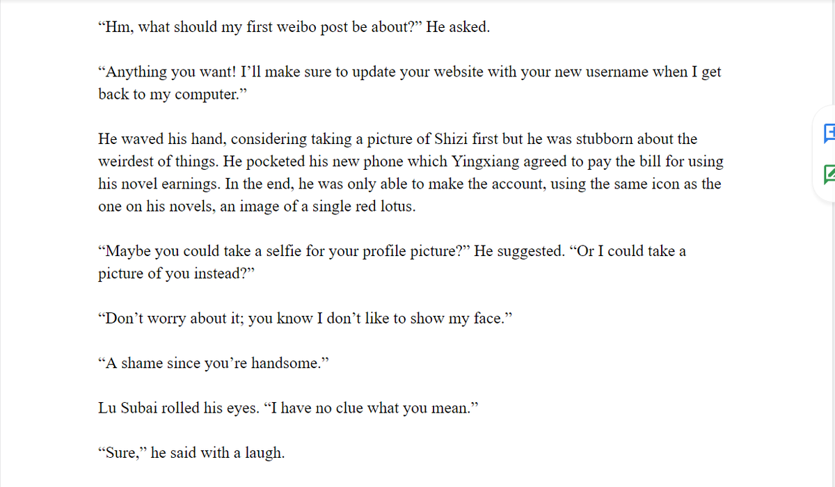 DeerGod_WuBai's tweet image. Chapter 8: The Deer God in the City (06/19/2021)
||#DeerGodIfYoureOutThere || #WuBai || #DeerGod || 
It's been a year since Deer God has been updated. Now with an additional 3,045 words and 28k~ total so far!!

docs.google.com/document/d/1Vj…
