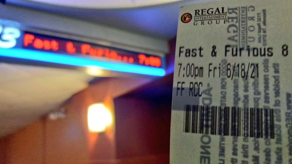 EndlingEmber's tweet photo. Your respect is good enough for me.
The final Friday of the #FastFridayScreenings! The last stop brought us to #TheFateOfTheFurious. Now our road will lead us to #F9.
#JusticeForHan
#Fast9
#FastFurious
#TheFastSaga
#FastAndFurious
#FastAndFurious9
@RegalMovies
@TheFastSaga https://t.co/yN8wGCurHM