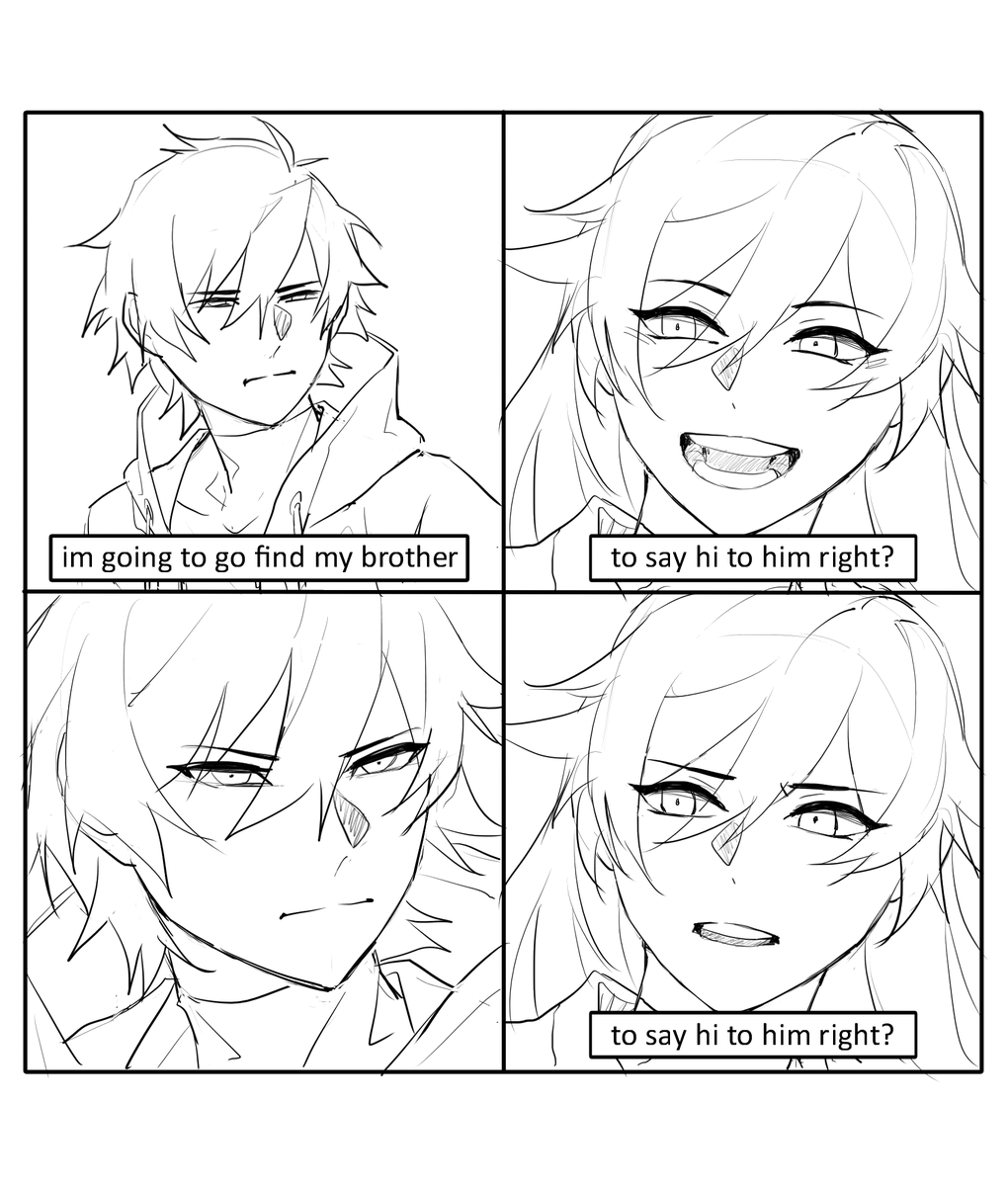 i made a 4 page comic for the sole purpose of providing barely helpful context for this meme i wanted to draw 