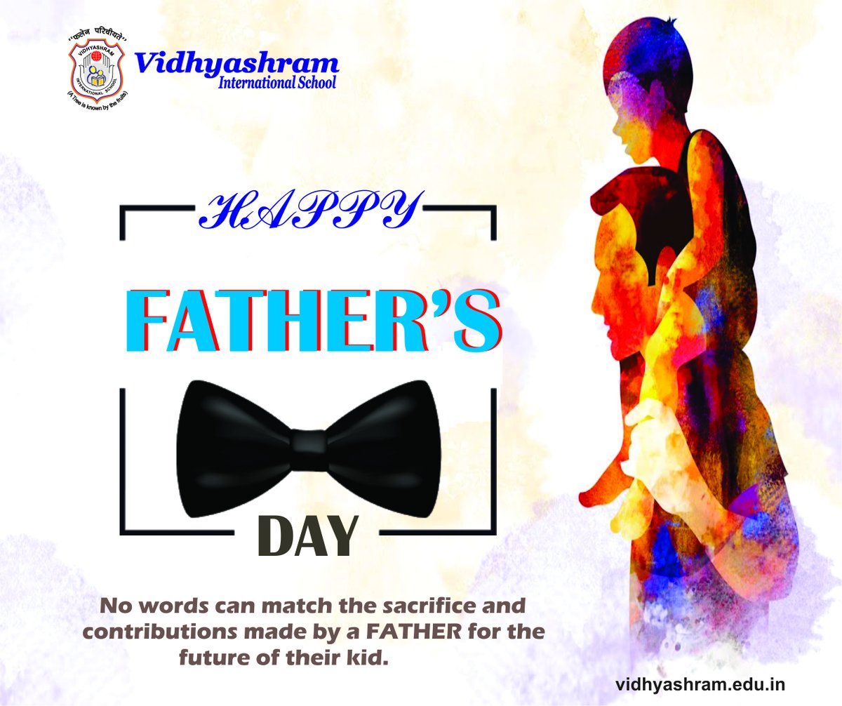 VidhyashramJodh's tweet photo. HAPPY FATHER'S DAY…..!! https://t.co/5DOFVFSK29