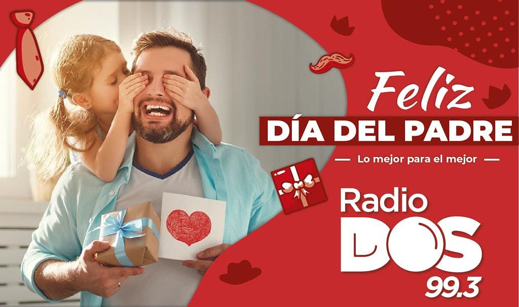 radio_dos's tweet photo. Feliz Día del Padre para todos nuestros amigos, oyentes y seguidores 🎁👨‍👧‍👦 https://t.co/ooftu8do7l