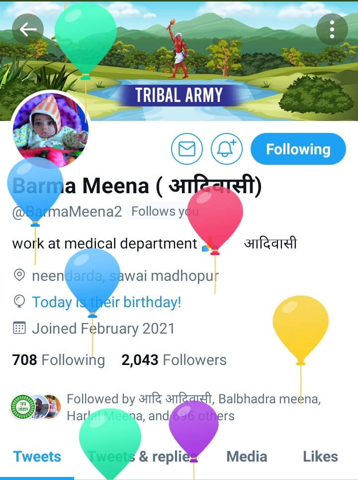 Wish you very very Happy birthday pagle sister 😀😀 🎉🎉🎉🎉
@BarmaMeena2
@meenaleader
@Ankitmeenaswm  

#एनीकट_माँगे_करेल_टिगरिया
#Finalyear_के_एग्जाम_करवाओ