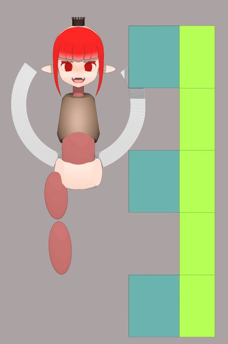 今度のは 頭身はあんま変わってないけど
目が大分ちっこくなった
>後でまた手直し 