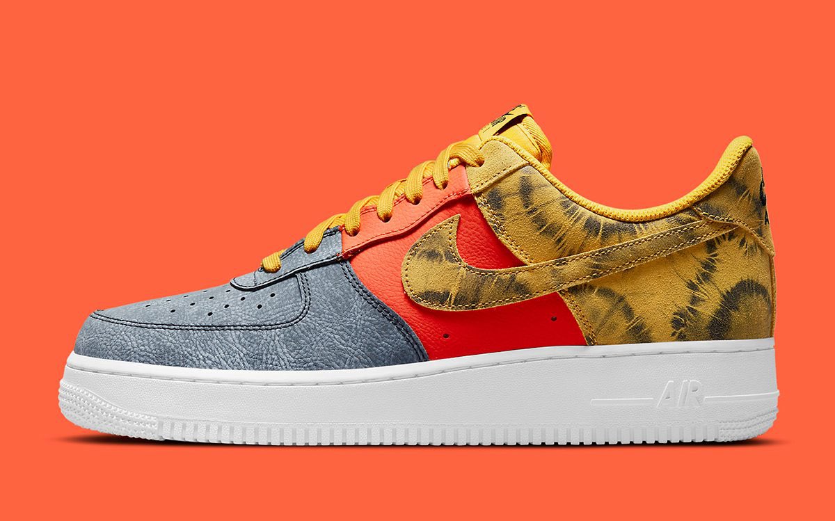 Nike Air Force 1 '07 LV8 'Dark Sulphur Tie-Dye