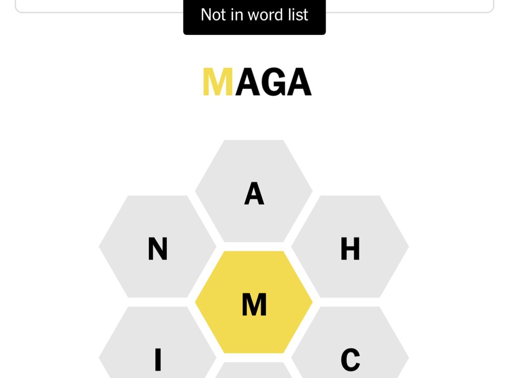 . <a href="/Notaspellingbe1/">Not a Spelling Bee Word</a> <a href="/thegridkid/">Sam Ezersky</a> obviously a left wing conspiracy.