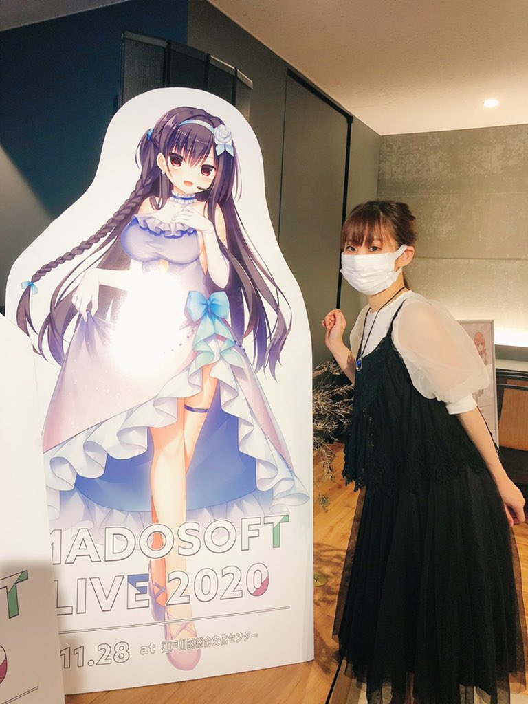 昨年、出演させて頂きました 『まどそふとLIVE2020』 の立て看板がぁぁ