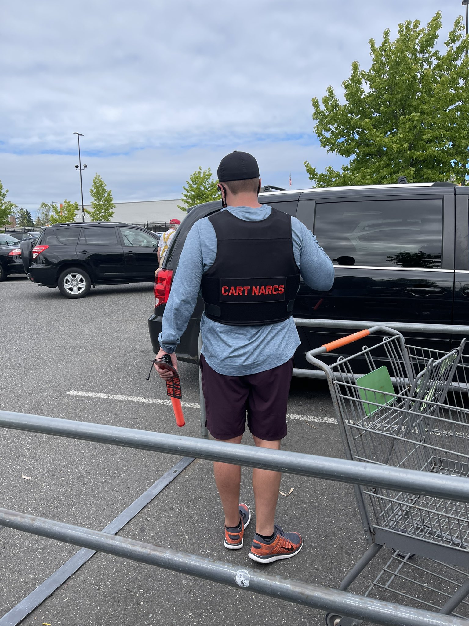 Zachary Anders on Twitter "Today at a Mill Creek Walmart—met a “Cart