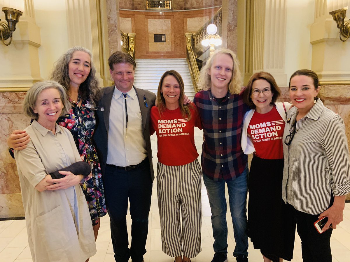 christinabklyn's tweet photo. Today, @GovofCO Polis signed 3 GVP bills that are the direct result of the hard work of legislators, activists, and survivors.
Humbled to stand with #tablemesa King Soopers employees, @MomsDemand volunteers, and survivor legislators like @Sully_720
#coleg https://t.co/XJPrRT2mL9