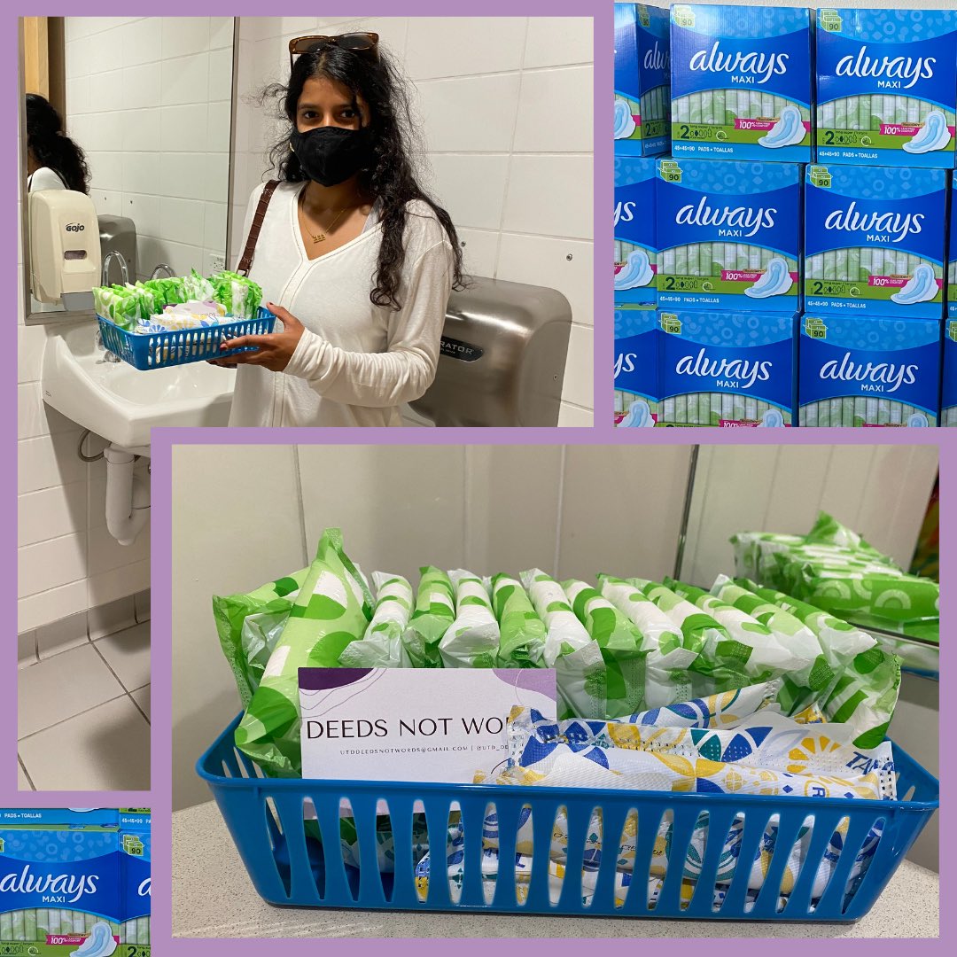 UTD Deeds Not Words tweet media