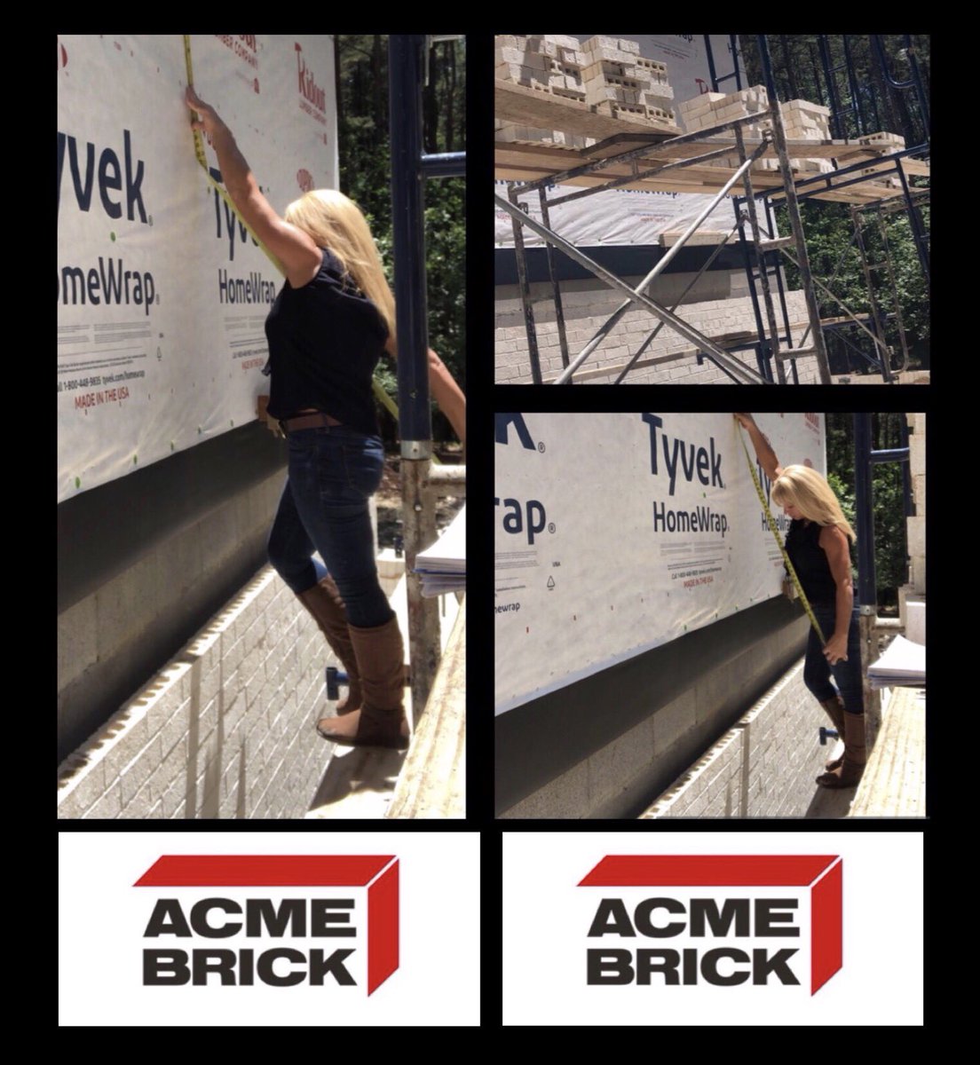 DddavDawn's tweet photo. When your customer is unsure of their measurements and call you in mid job and asks you to measure whatโs left to make sure they have enough brick... #customerservice #acmebrick #brickgirl #itshot #happycustomer #theyhadenough #Acme #helpingwhenican https://t.co/DcA6BiDvae