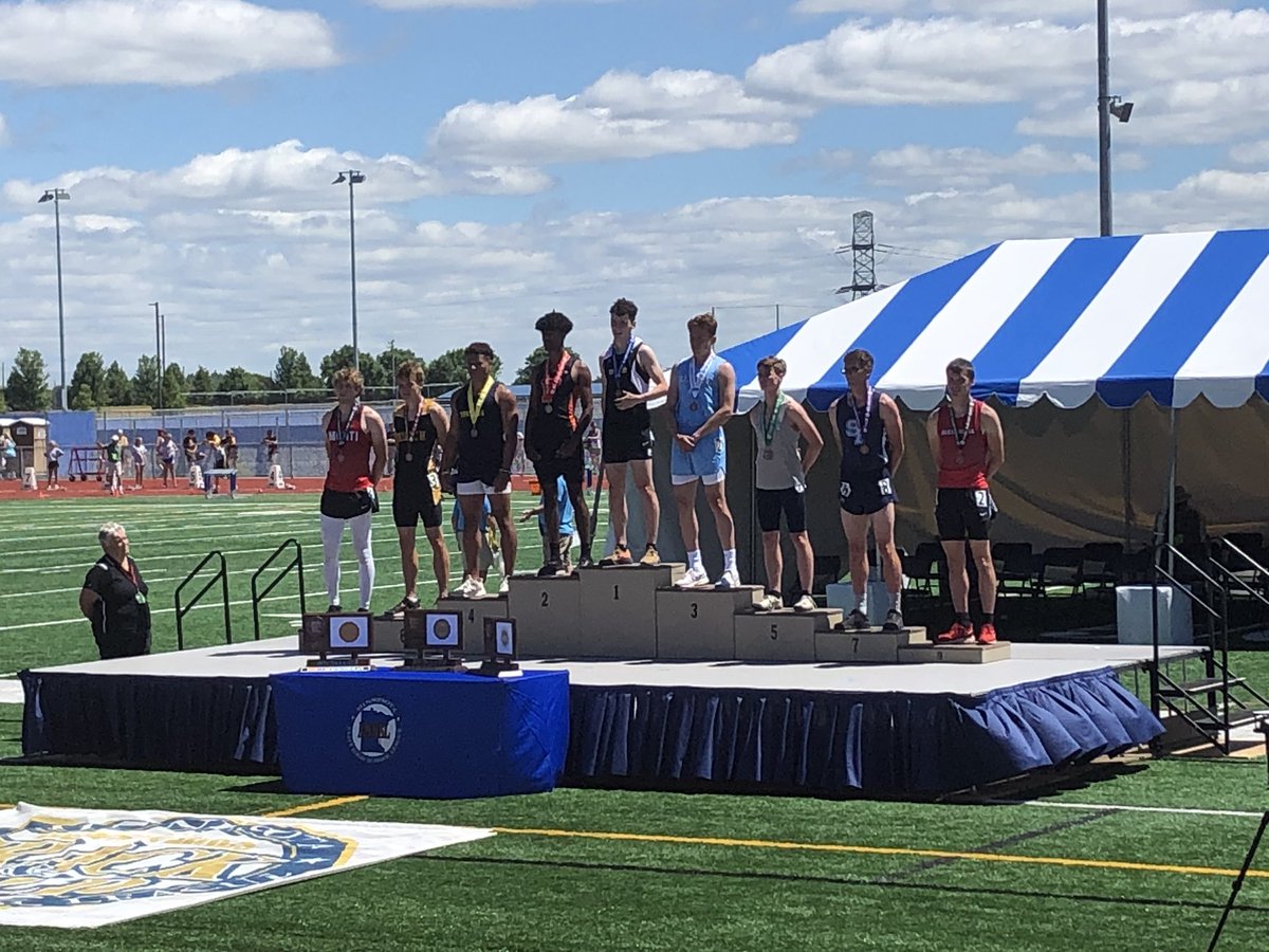 I’m proud to announce I got 6th at the state track meet in the 400 meter dash! 🏆