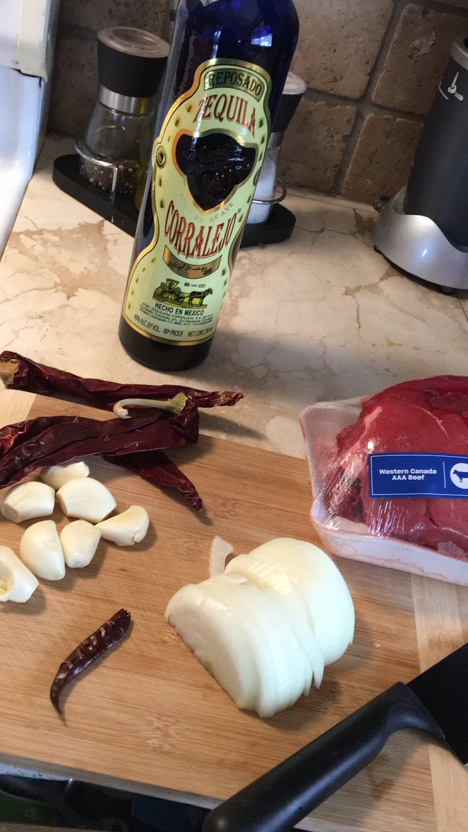 Time to cook Mexican barbacoa with Canadian beef