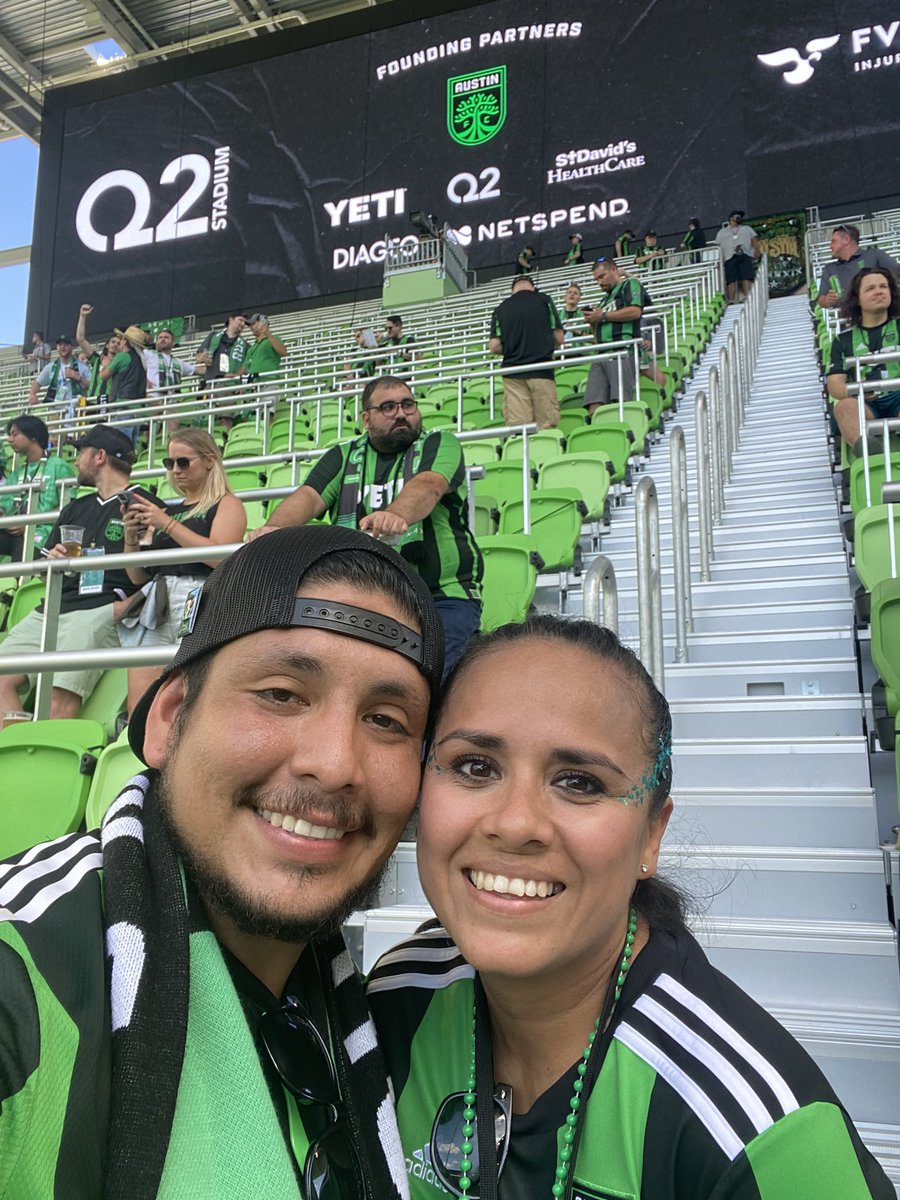 lrsaucedo89's tweet image. Ya en el estadio y listos para ganar!!!!! Vamos @AustinFC @Q2Stadium @LaMurgaATX @LosVerdesATX @AustinAnthem @AustinAnthemES @Cinco12La