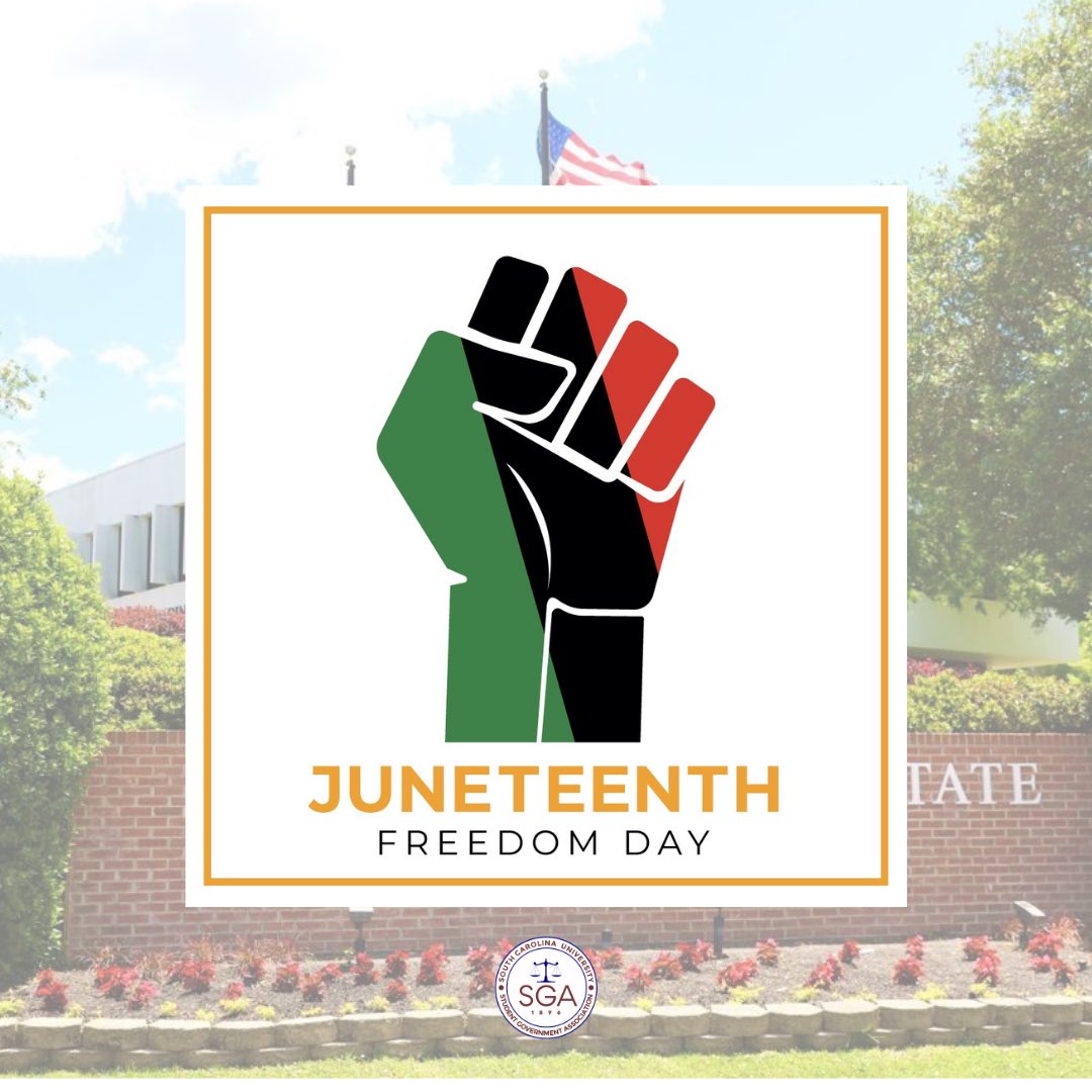 scstatesga's tweet photo. “Juneteenth has never been a celebration of victory or an acceptance of the way things are. It’s a celebration of progress. It’s an affirmation that despite the most painful parts of our history, change is possible—and there is still so much work to do.” – Barack Obama https://t.co/iKy7MqG7JK