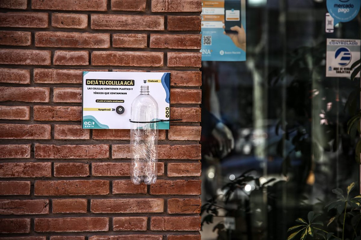 EcoEarth's tweet photo. 🌎⚡¡INICIO DE CAMPAÑA #Tu Colilla Aquí!🚬♻️

En el día de hoy, dimos inicio a la campaña de recolección de colillas de cigarrillos #TuColillaAquí que busca reducir la contaminación ambiental causada por las colillas . https://t.co/wAFb3cz00Y