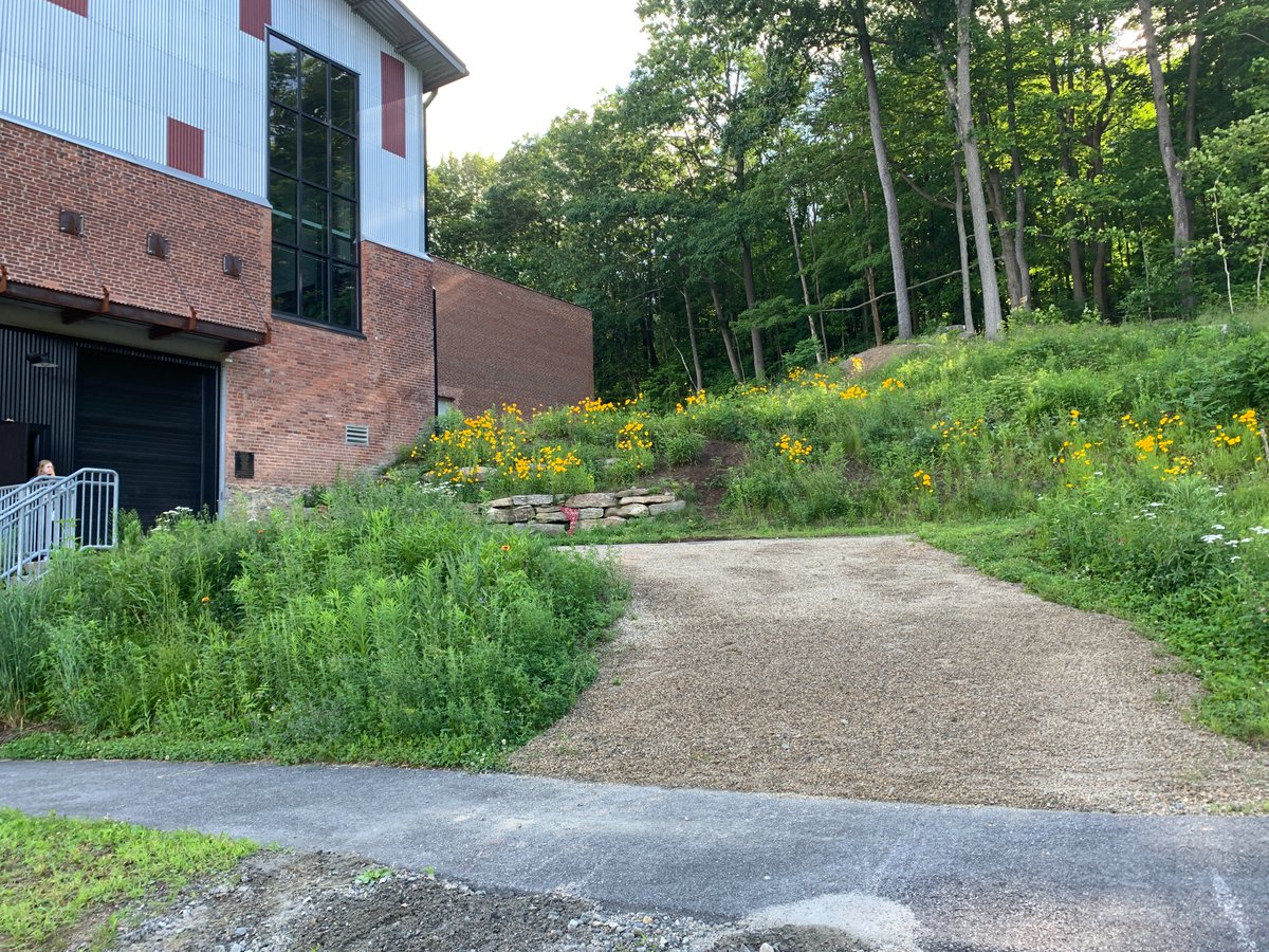The AMP property is all sorts of pretty now, thanks to O&amp;G Industries' pea stone donation and Justin Truskauskas' help adding it to the walkways and around the future Education/Visitor Center! Summer here we come 😎