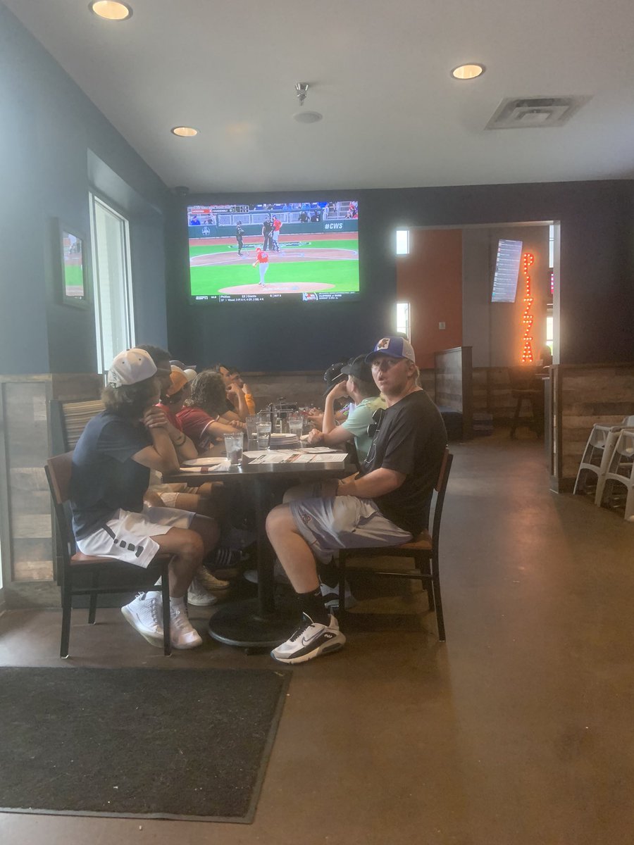 Having a night with the boys eating 🍕 and watching <a href="/VandyBoys/">Vanderbilt Baseball</a> <a href="/boombozztn/">boombozztn</a> #MarlinFAM #ThisIsTheWay
