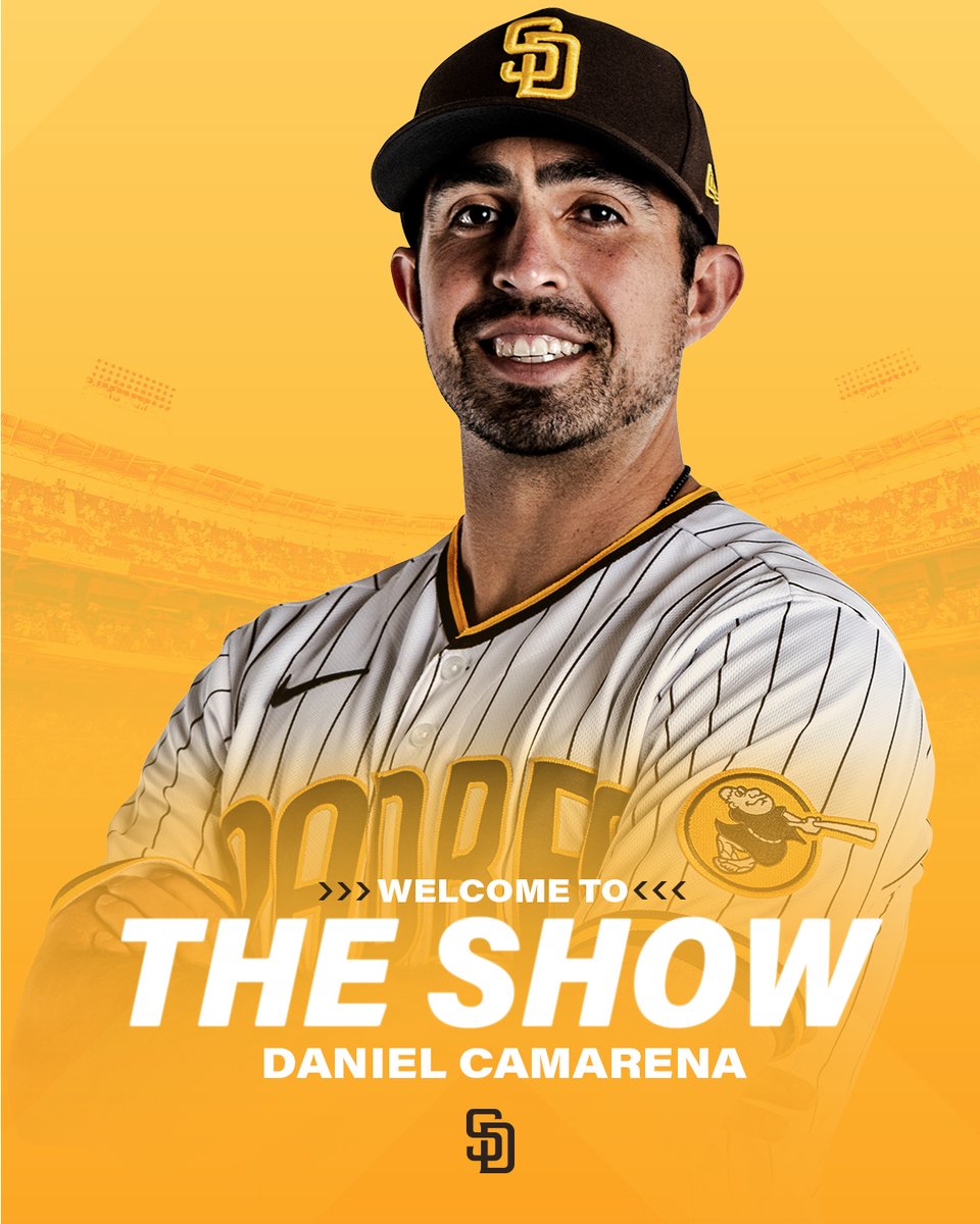 Graphic: Welcome to The Show Daniel Camarena with his headshot