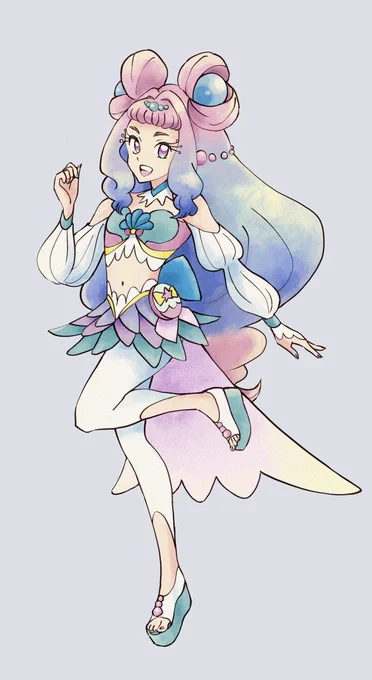 キュアラメール可愛いねえ#precure #トロプリ 