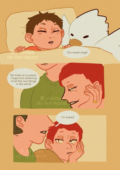 dad insecurities (1/2)

[ #ハイキュー  #haikyuufanart #ushiten ] 