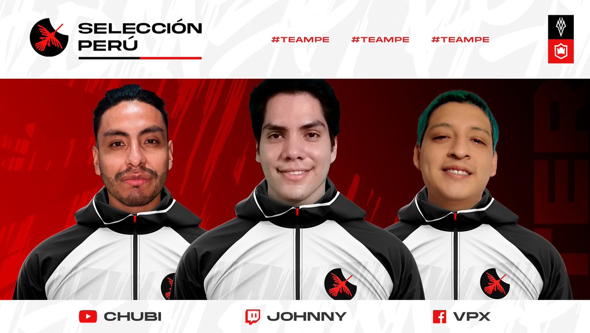 🇵🇪| #Presentación

Porque ustedes lo pidieron, tenemos el agrado de presentar a los casters que le pondrán emoción a todos los partidos de la blanquirroja.

Ellos son:

🎙️ @Sk8ChubiCR
🎙️ <a href="/johnny_or9/">Johnny Obregón</a>
🎙️ <a href="/VPX_GAMING/">F/A VPX GAMING</a>

🎊 ¡Bienvenidos a la selección! 🎊

#SelecciónDeTodos #TeamPE 🇵🇪