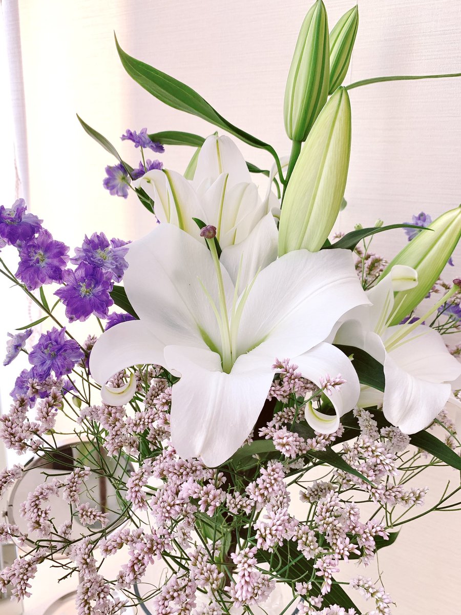 ange_doux_kaoru's tweet photo. おはようございま���✨
外はいいお天気！
空を眺めてしばらく…
じっとしていたい〜笑✨
回復力が弱ってきたかな…😅
一生懸命に生きてるってことに
しておこう〜☘️ ふふ😊

朝からサロンに新しい花をいけました
ひまわりが笑ってるみたいです🌻✨

今日も笑顔で素敵な一日を😄
#父の日幸せに…☘️ https://t.co/k4s4v1vO3Z