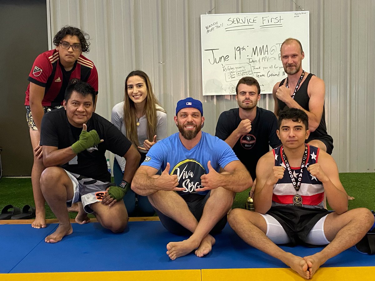 SBG_Buford's tweet photo. Five of our athletes showed out today at the Combat Sparring League. SBG Muay Thai represented strong!! 💥 🥊 #muaythai #kickboxing #sbgbuford https://t.co/SFo2fsOJYP
