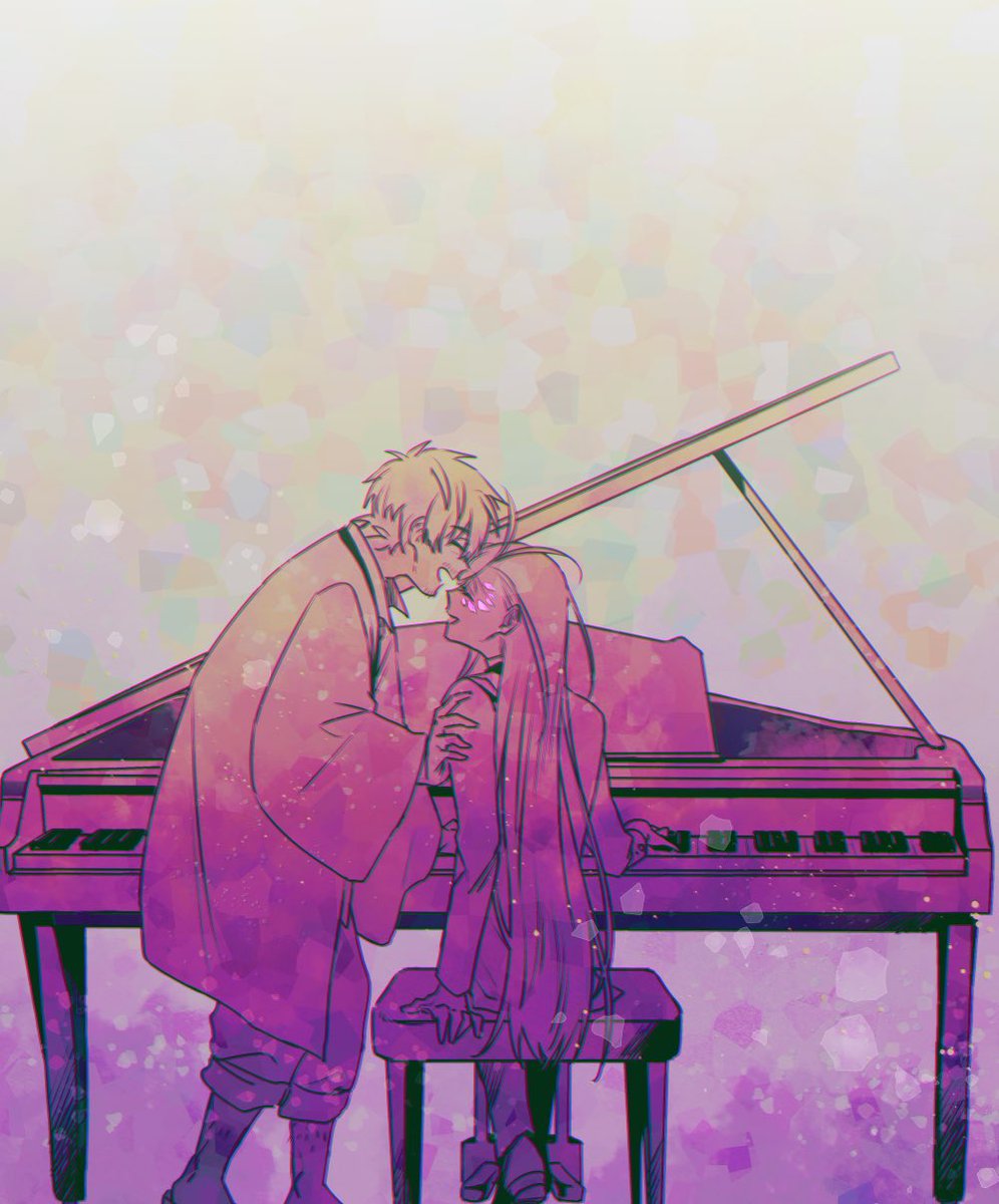 素敵なssのfaで書いたモクチェズ チェがピアノ弾く話好きなんですよね くろせ 4 のイラスト