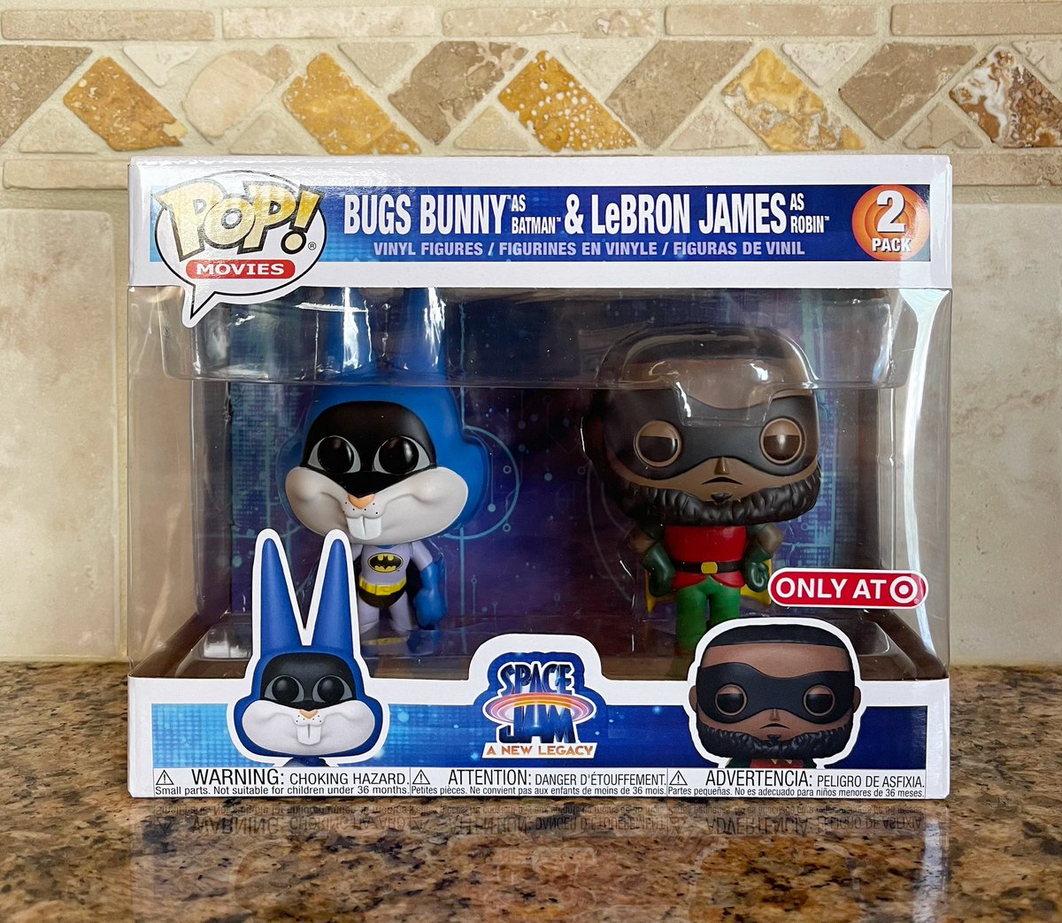 DisTrackers's tweet photo. Picked up the Bugs and LeBron 2-pack!

#SpaceJam #DC #Batman #Robin #BugsBunny #LeBronJames #Funko #DisPops https://t.co/fsafN4CgQd