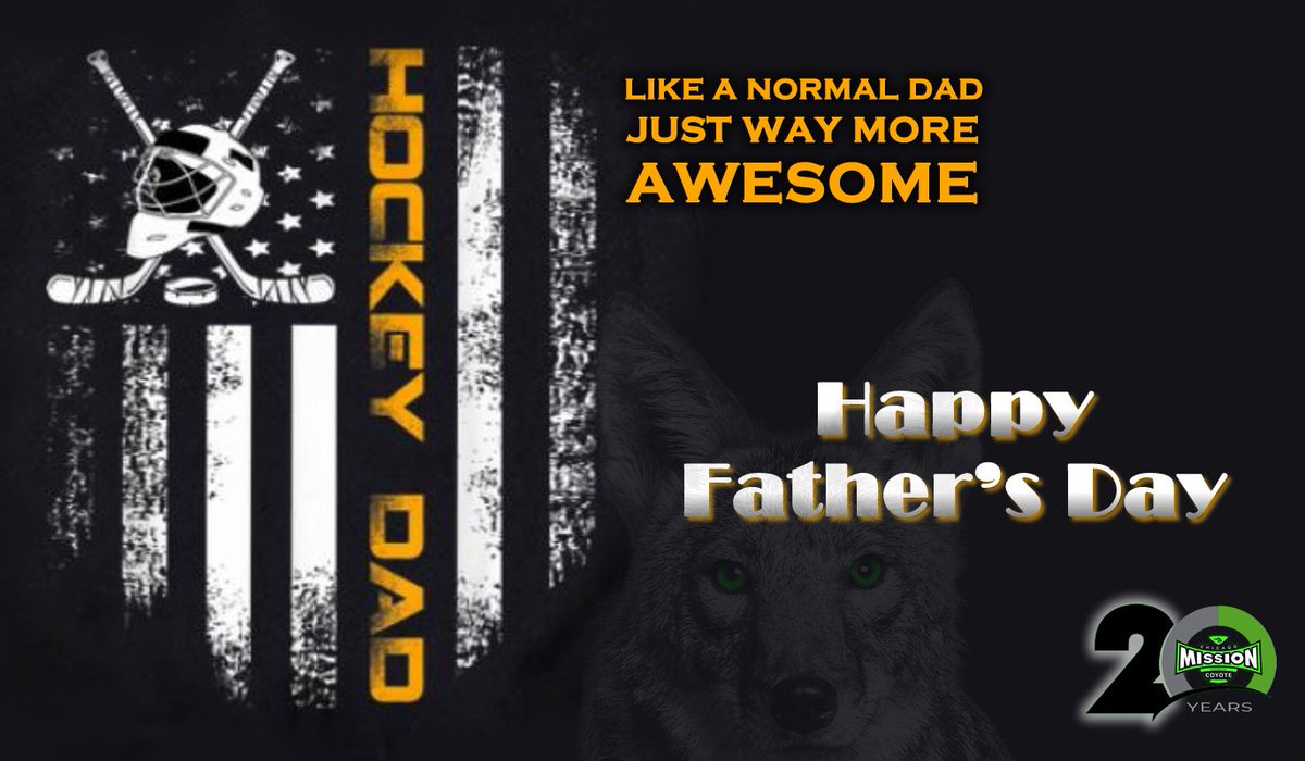 Happy Father’s Day to all the dads, especially the AWESOME hockey dads!
