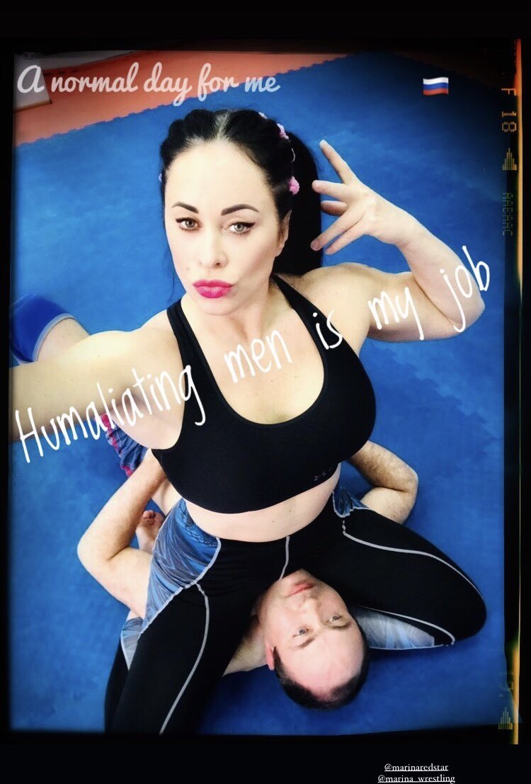 Marina_RedStar's tweet photo. Now Russian Queen Marina RedStar do sessions: New York - June 19-21. Whatsapp +79313073737 marinaredstar@gmail.com #wrestling #Facesitting #headscissors #famalestrong #domination #femalewrestler #choke #pain #liftcarry #feetworshi̇p #trumpling #ballbusting #assworshiping #strong https://t.co/2zlJ49wTTR