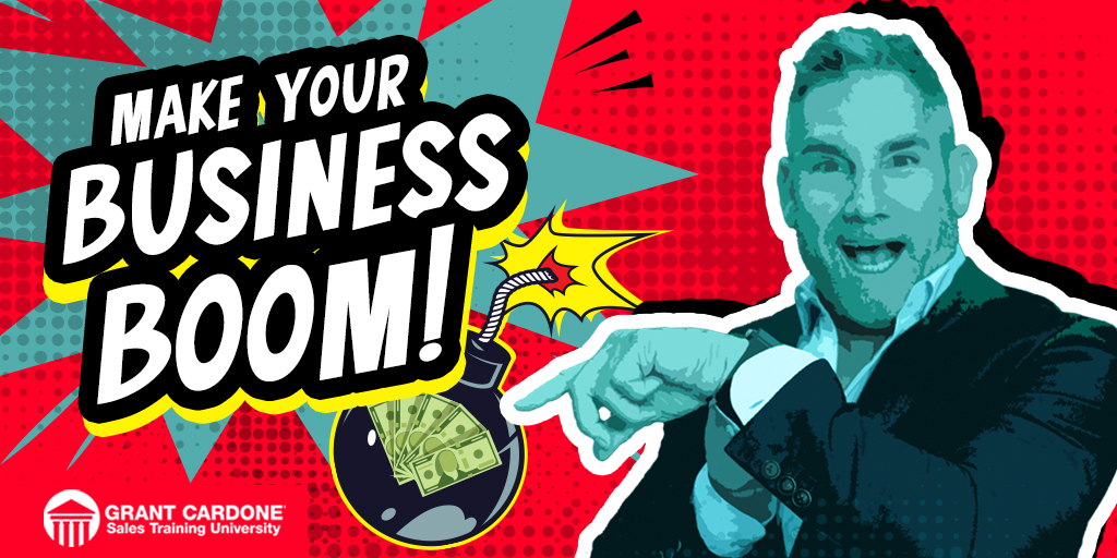 Cardone University creates dynamite sales teams. 💣 💥  

Schedule a call with my team and watch your business explode 🤯: bit.ly/3e8mgmf