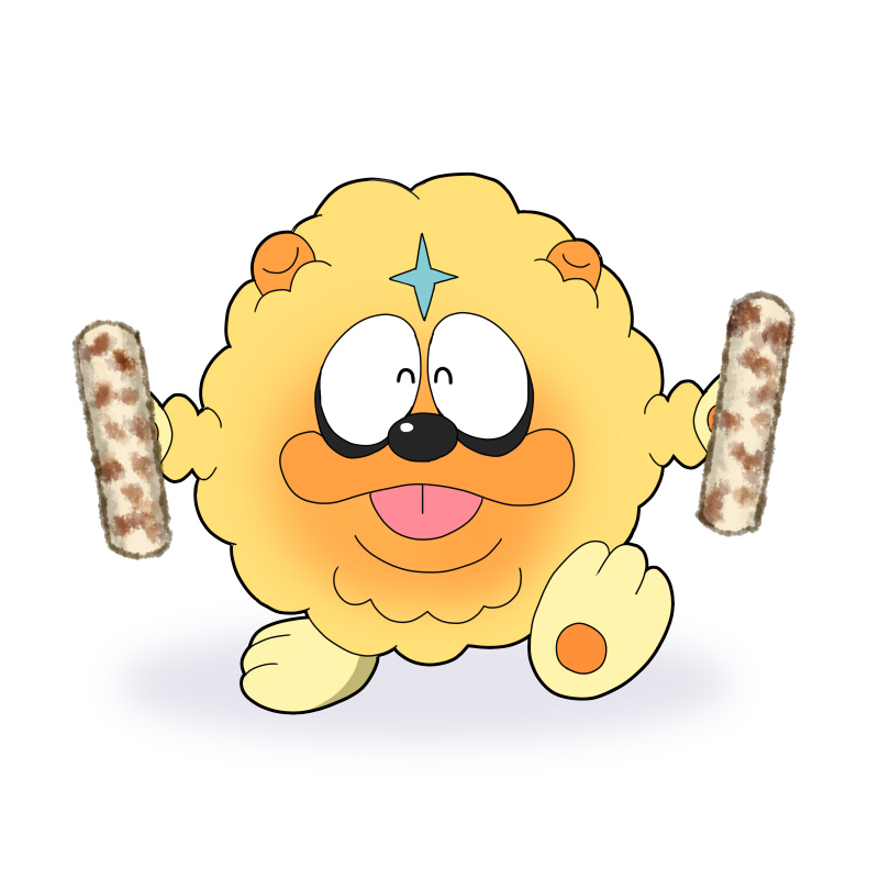 獅子丸 と #ちくわ を描きました。 #忍者ハットリくん #イラスト