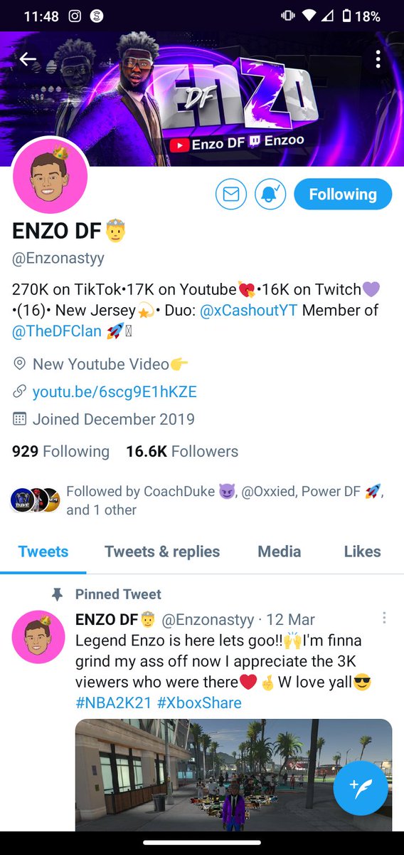 Yandel99327685's tweet photo. @Enzonastyy Like I'm getting that follow https://t.co/8oqlz8yiIJ