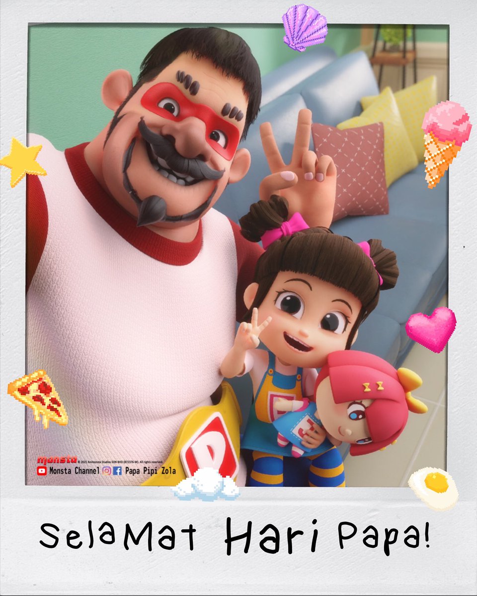 papapipizola_'s tweet image. Papa, terima kasih sbb selalu ada untuk Pipi...Papa selalu ikatkan rambut Pipi pagi2 (walaupun mama akan buat balik) &amp;amp; bantu Pipi buat kerja sekolah 💪🏻 Bila Pipi nangis, Papa nangis lagi kuat 🤭 Papa mmg hebat!!! Pipi saaaayang Papa!

Selamat Hari Papa 💗
#MonstaPapaDay #PapaPipi