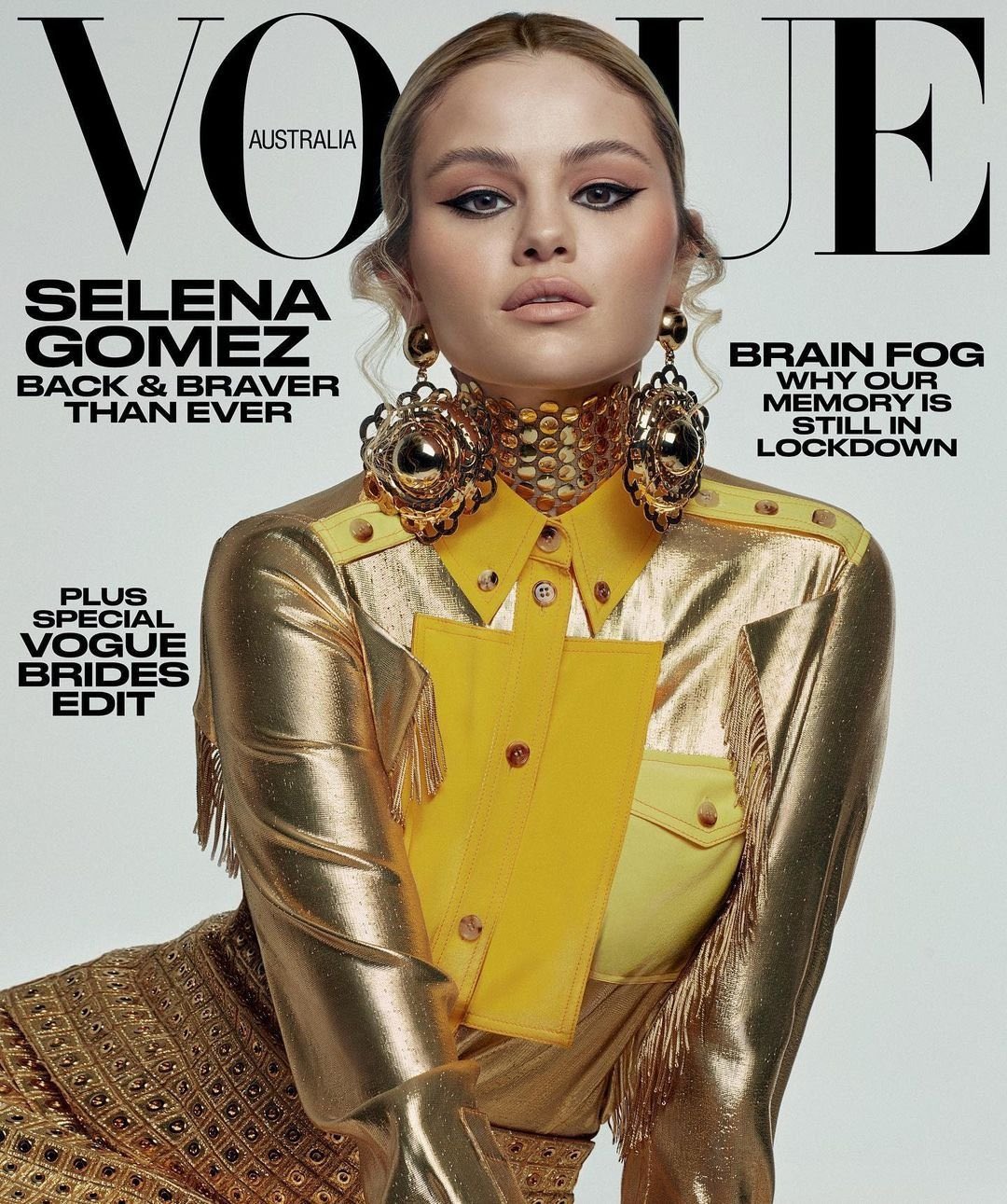 celeb photos] Selena Gomez covers Vogue Australia &amp; Singapore - Celebria - ATRL
