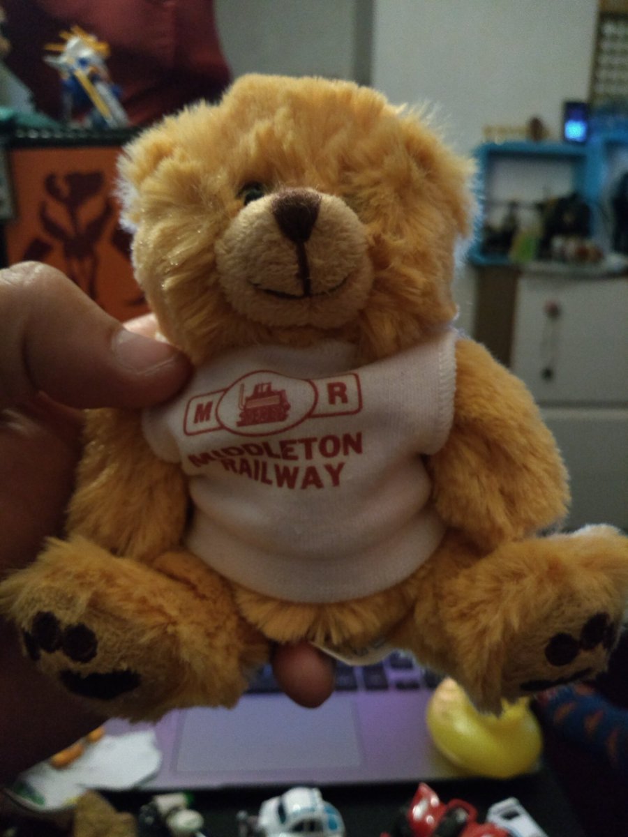 Got a teddy from Middleton Railway,  last Sunday. #middletonrailway