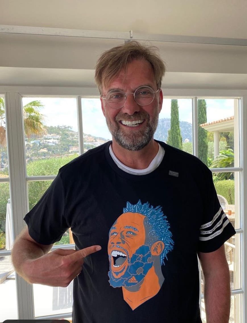 KloppTH's tweet photo. ใส่เสื้อด้วยนะ ทีมadidas https://t.co/Yjr26gbQjA