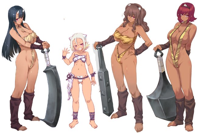 #このタグを見た人がツノ生えた創作キャラ貼ってくれる
古の同人漫画設定だから小さい画像しか見つからなんだ
同じく古イラストの竜娘(辰年) 