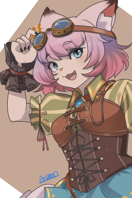 ケモV系過去絵の再掲😈 